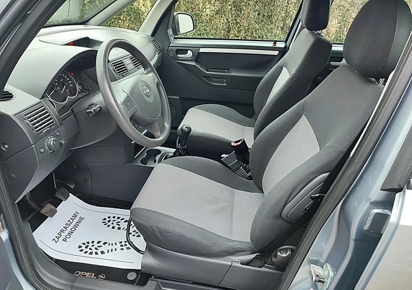 Opel Meriva cena 13900 przebieg: 97000, rok produkcji 2005 z Lubartów małe 497